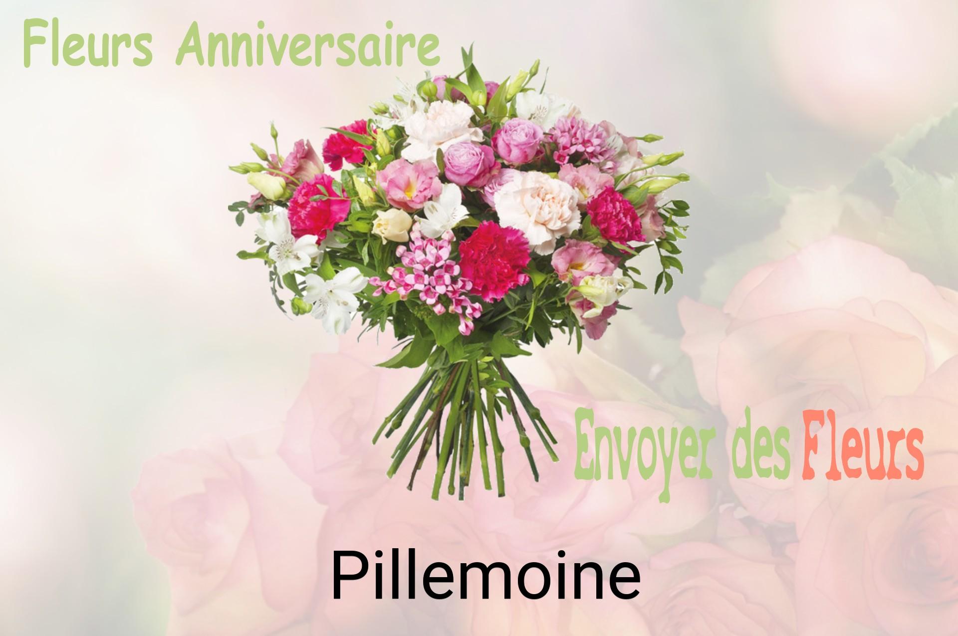 Bouquet de fleurs d’anniversaire livré à Pillemoine
